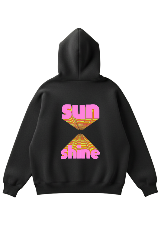 RETRO HYPE UNISEX HOODED SWEATSHIRT //