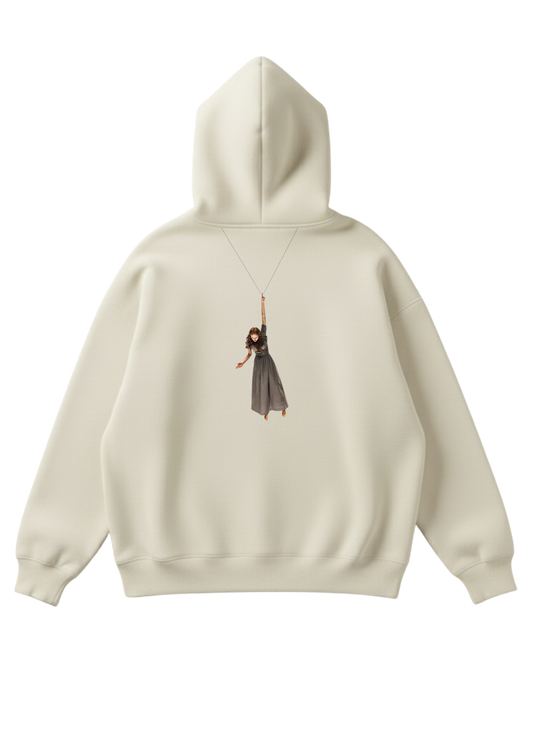 RETRO HYPE UNISEX HOODED SWEATSHIRT //